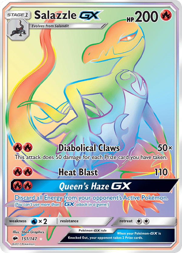Salazzle-GX – Burning Shadows