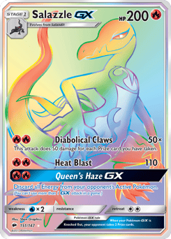 Salazzle-GX – Rare Rainbow