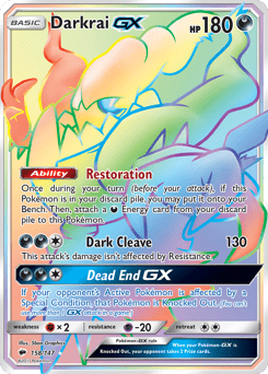 Darkrai-GX – Rare Rainbow