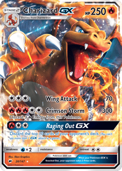 Charizard-GX – Rare Holo GX