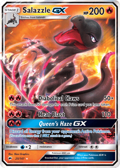 Salazzle-GX – Rare Holo GX
