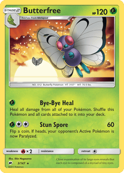 Butterfree – Rare