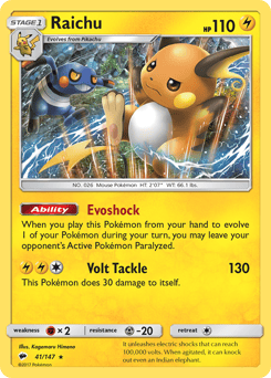 Raichu – Rare Holo