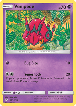 Venipede – Common