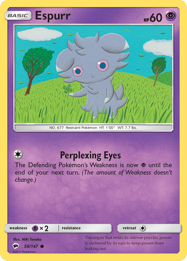 Espurr – Common – Burning Shadows