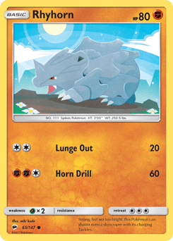 Rhyhorn – Common