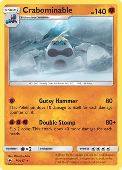 Crabominable – Rare
