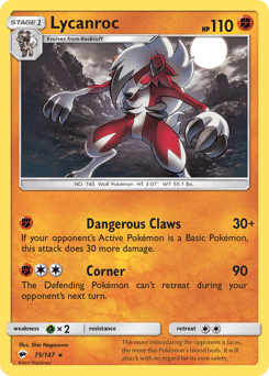 Lycanroc – Rare Holo