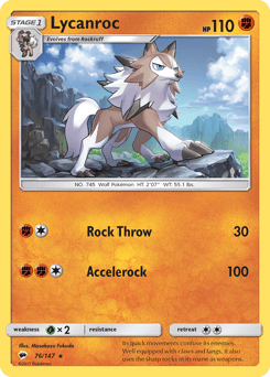 Lycanroc – Rare
