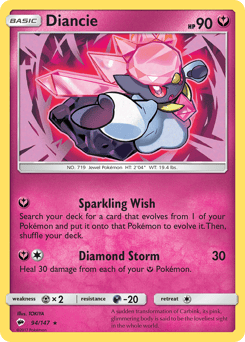 Diancie – Rare Holo