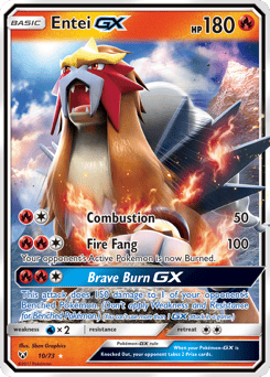 Entei-GX – Rare Holo GX