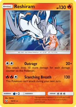 Reshiram – Rare Holo