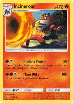 Incineroar – Uncommon