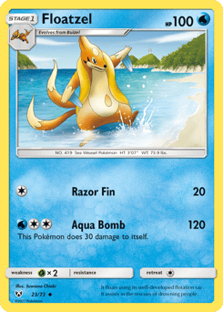 Floatzel – Uncommon