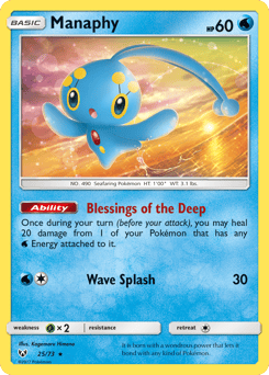 Manaphy – Rare Holo