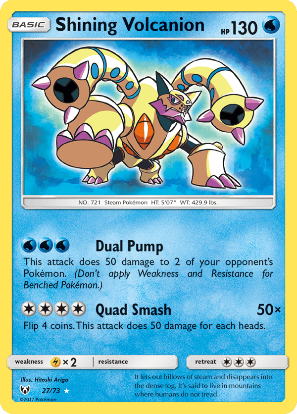 Shining Volcanion – Shining Legends