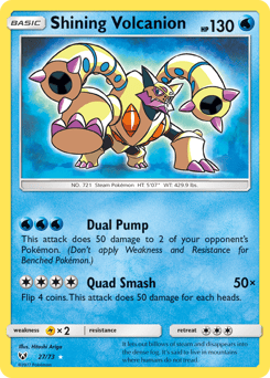 Shining Volcanion – Rare Shining