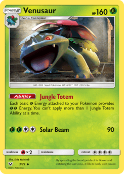Venusaur – Uncommon – Shining Legends