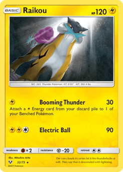Raikou – Rare Holo