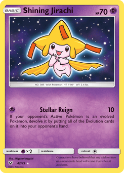 Shining Jirachi – Rare Shining