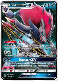 Zoroark-GX – Rare Holo GX