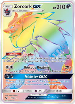 Zoroark-GX – Rare Rainbow