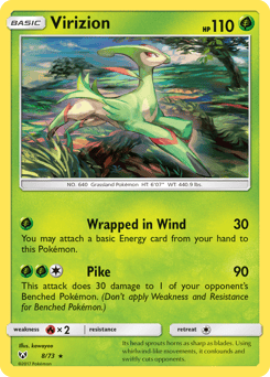 Virizion – Rare Holo