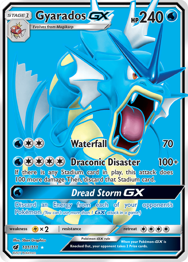 Gyarados-GX – Rare Ultra – Crimson Invasion