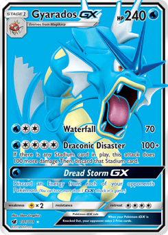 Gyarados-GX – Rare Ultra – Crimson Invasion