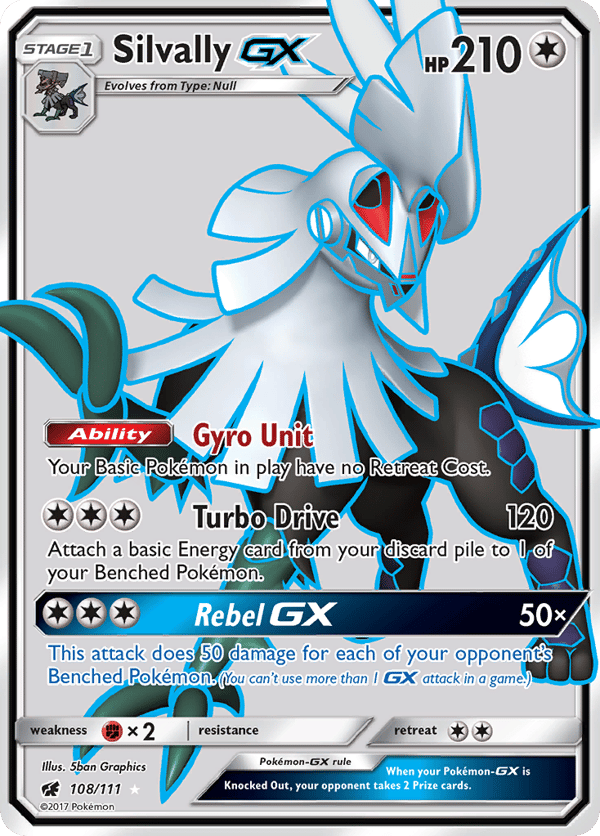 Silvally-GX – Rare Ultra – Crimson Invasion