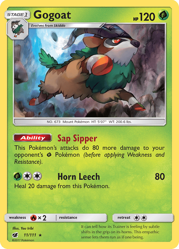 Gogoat – Rare Holo – Crimson Invasion