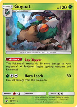 Gogoat – Rare Holo