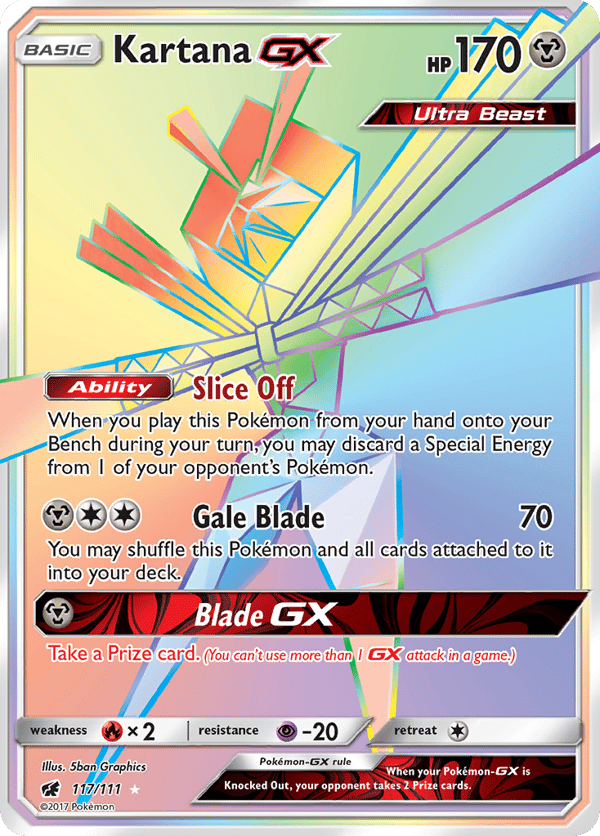 Kartana-GX – Crimson Invasion