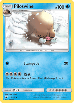 Piloswine – Uncommon