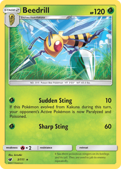 Beedrill – Rare