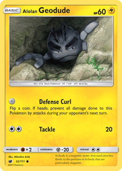 Alolan Geodude – Common – Crimson Invasion