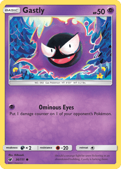 Gastly – Common
