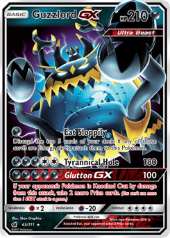 Guzzlord-GX – Rare Holo GX