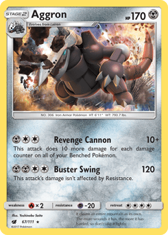 Aggron – Rare Holo