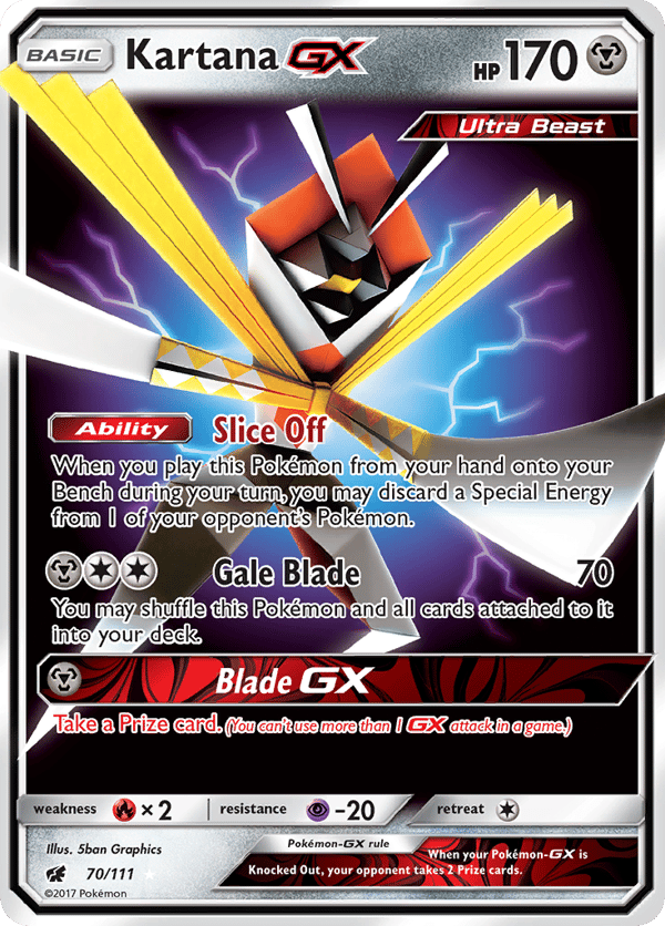 Kartana-GX – Crimson Invasion