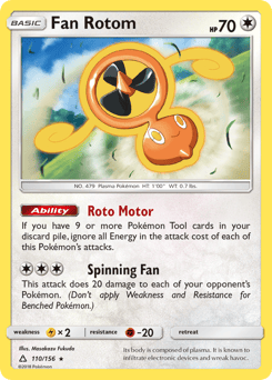 Fan Rotom – Rare