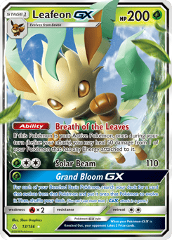 Leafeon-GX – Rare Holo GX
