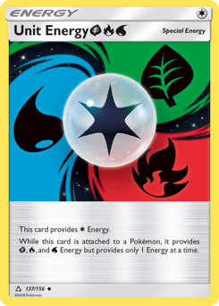 Unit Energy GrassFireWater – Uncommon