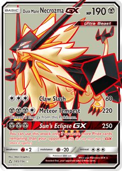 Dusk Mane Necrozma-GX – Rare Ultra