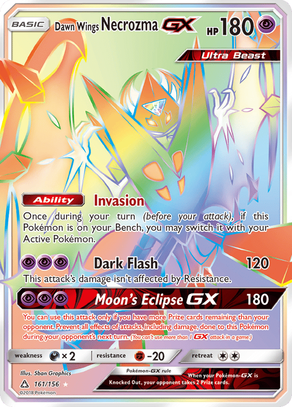 Dawn Wings Necrozma-GX – Ultra Prism