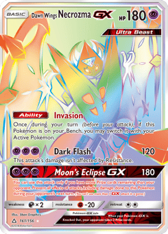 Dawn Wings Necrozma-GX – Rare Rainbow
