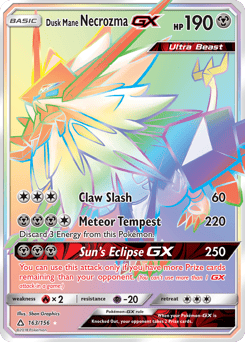 Dusk Mane Necrozma-GX – Rare Rainbow