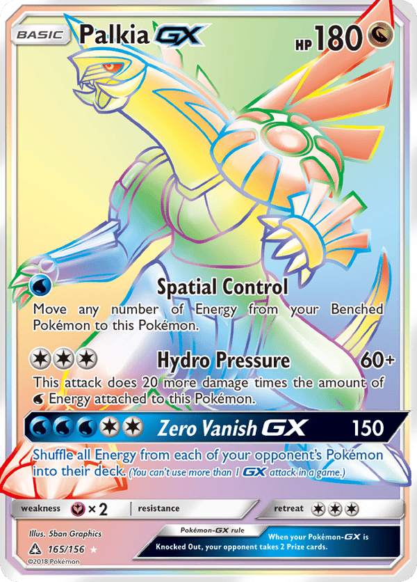 Palkia-GX – Rare Rainbow – Ultra Prism