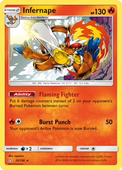 Infernape – Rare Holo