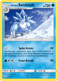 Alolan Sandslash – Rare – Ultra Prism